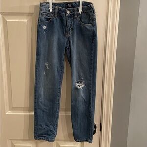 GAP Classic Blue Distressed Jeans